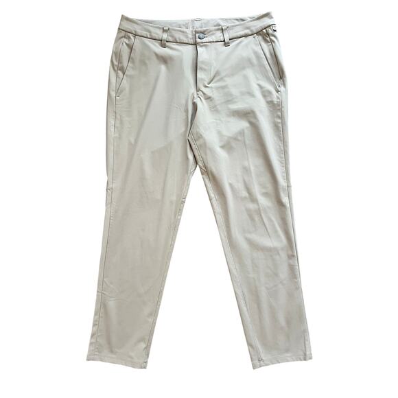 Lululemon Men's Commission Pant Relaxed 34" Warpstreme Chino Relaxed ABC Golf - Picture 1 of 5